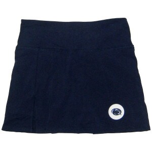 women's navy market skort with Penn State Athletic Logo